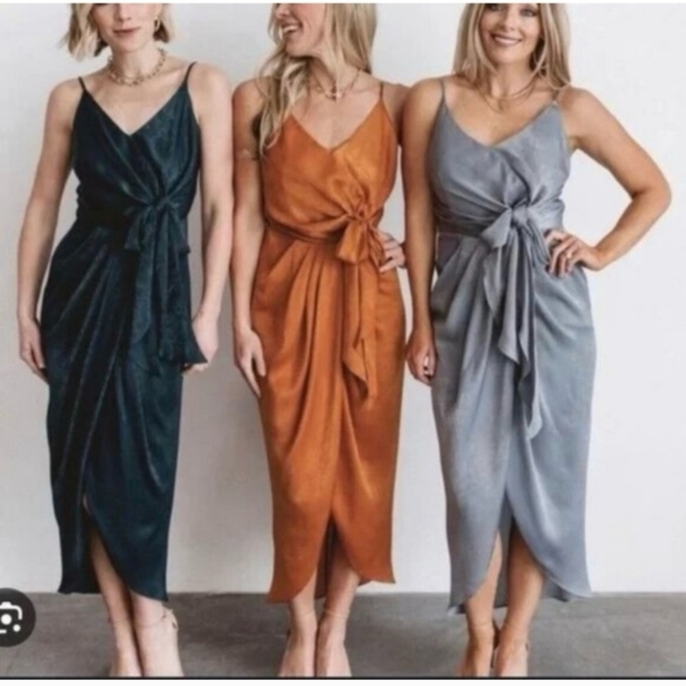 Baltic Born Midi Wrap Dress